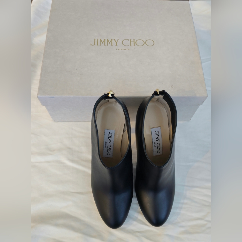 Jimmy Choo Mendez Ankle Booties 35.5 - Picture 1 of 8